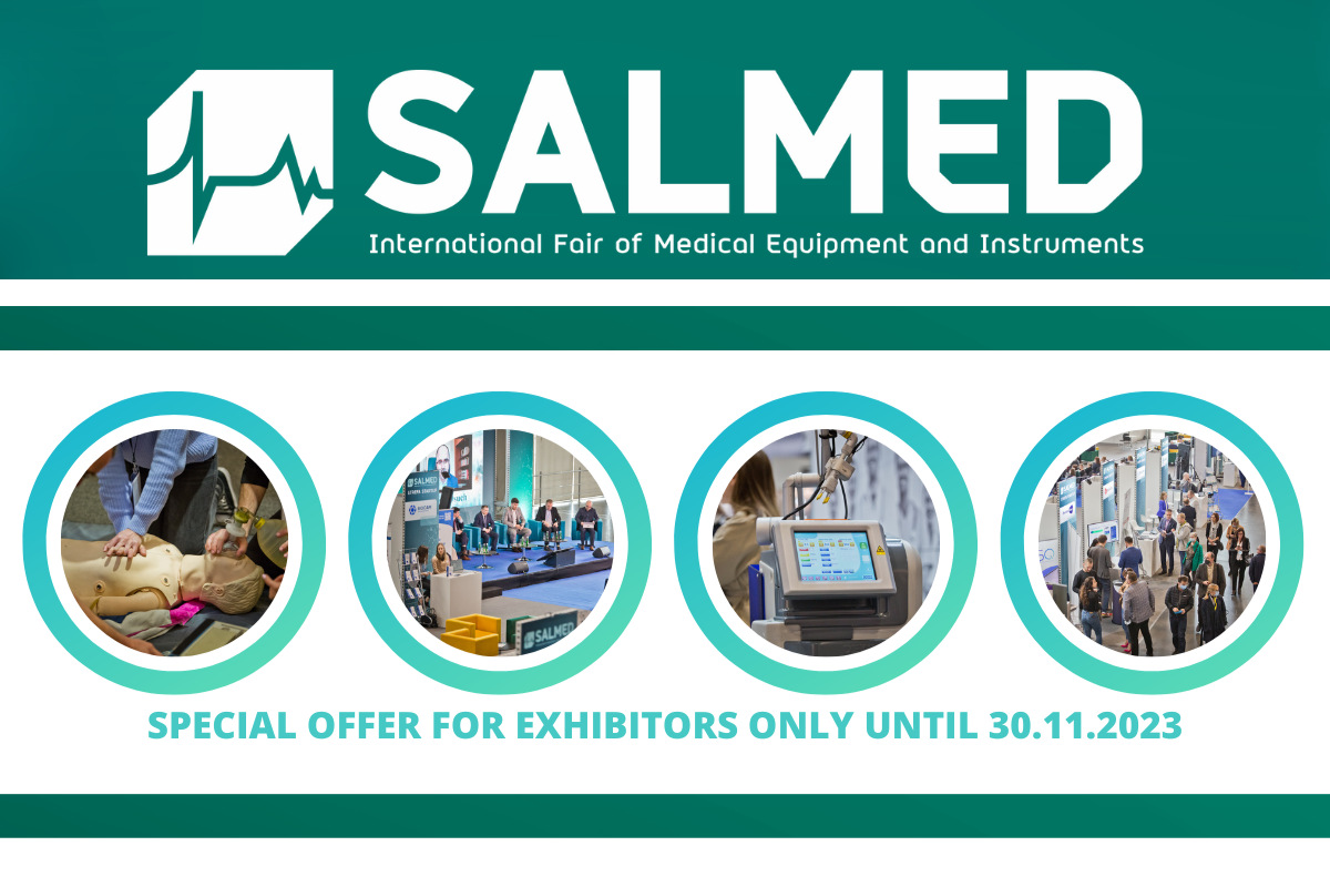 a SALMED 2024 exhibitor! Join the leaders of the medical